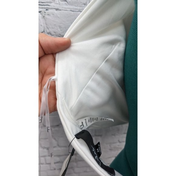 Lulus Women Ivory Halter Open Back Tie Crop Top Y2K Beach Minimalist Size M NWT - Picture 5 of 9